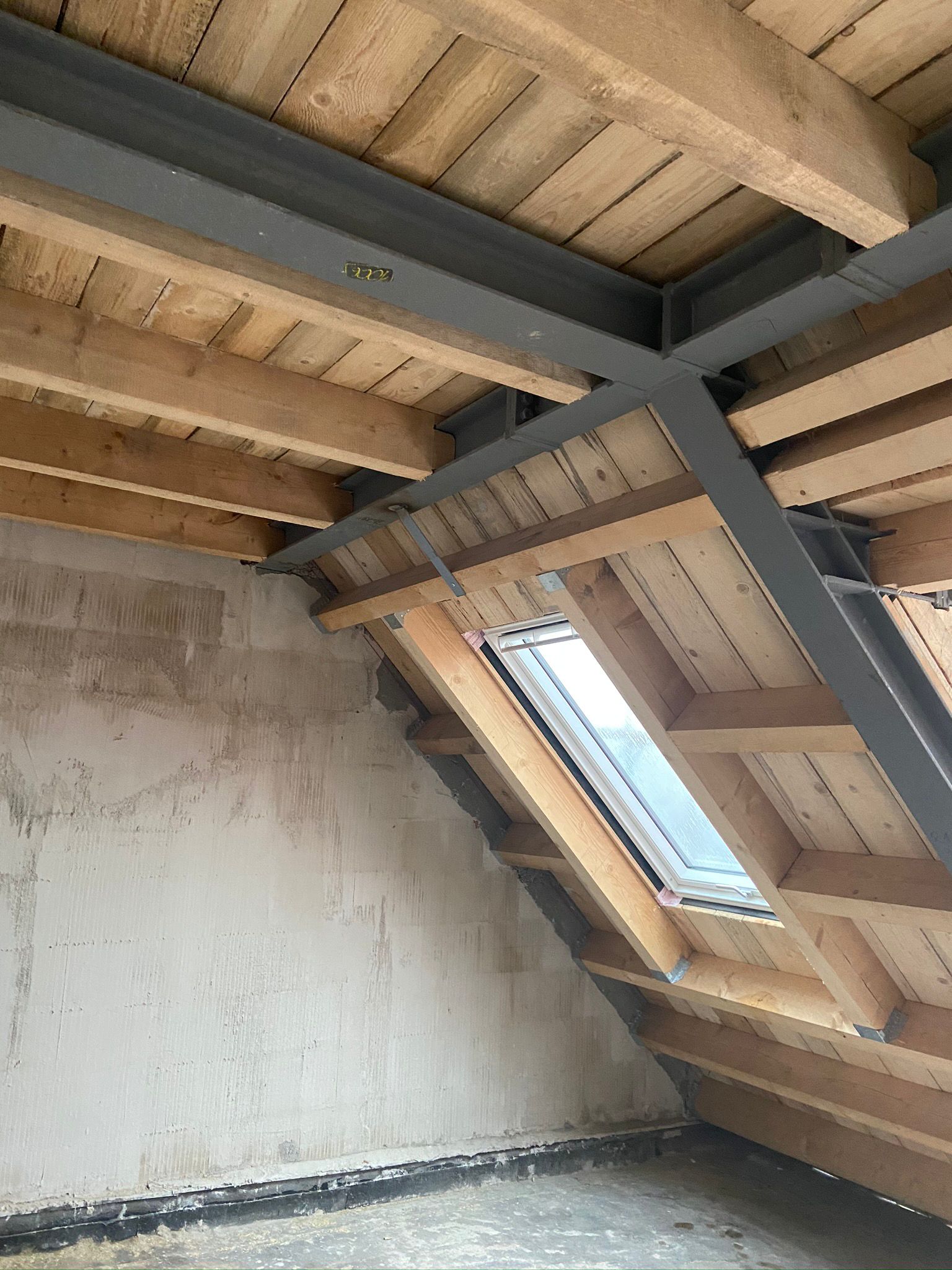 Stützbetonwand